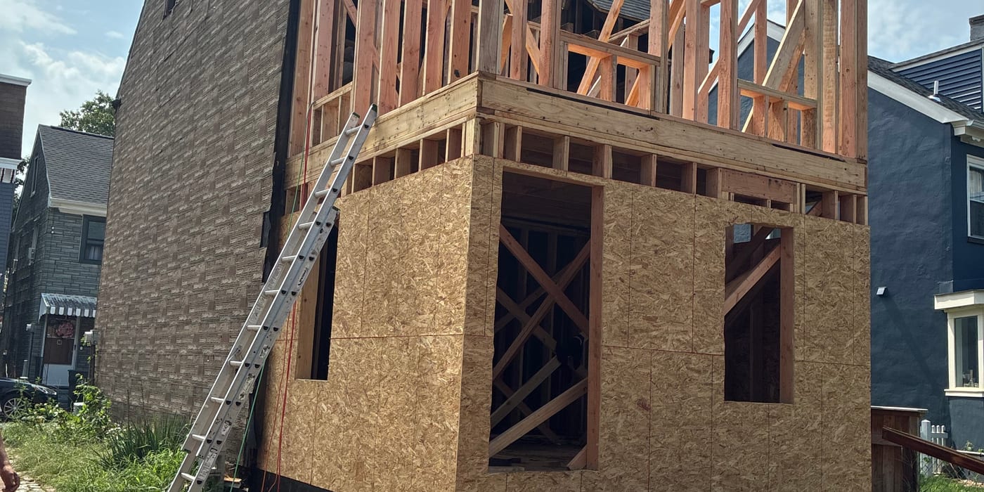 Commercial metal framing